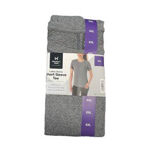 FREE SHIPPING!!  NWT Member's Mark Ladies Moisture Wicking S Sleeve Active T 2X
